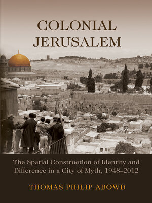 cover image of Colonial Jerusalem